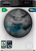 Cecotec lave-linge, 10Kg, 1400 RPM, Blanc, Chargement Frontal Bolero DressCode 10610 Inverter A, Steam Max