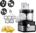 Acentesoft robot de cuisine, 27 x 25 x 37 cm / 10,6 x 9,8 x 14,5 pouces, 5 L, 600 W, 110 V/230 V, 600 W, Noir, Industriel 5 en 1