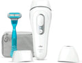 Braun épilateur à lumière pulsée, Marron/Blanc/Argenté, IPL Silk Expert Pro 3 PL3121 Épilateur pour homme et femme