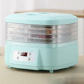 XSDAJSD déshydrateur alimentaire, 25,3 x 27,5 x 20 cm., 200 W., 110-110 V., plastique., bleu., 6 couches, contrôle de température large de 35 à 80 °C