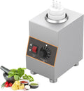 SGKOMN Chauffe-plats, 160 W/320 W/480 W/640 W, 220 V/50 Hz, acier inoxydable, Noir, Chauffe-sauces électrique