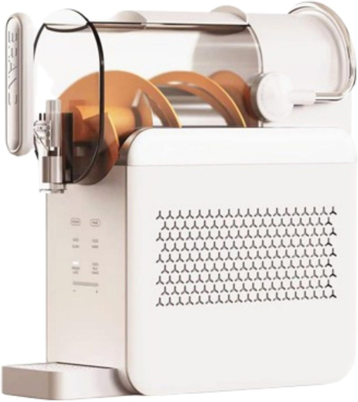 IqdZynx sorbetière, 434 × 156 × 427 mm, Blanc, Machine à Granita pour la Maison, sans Glace, Machine à Glace pilée