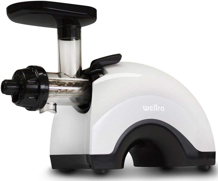 Wellra centrifugeuse, Noir, Extracteur de jus double vis