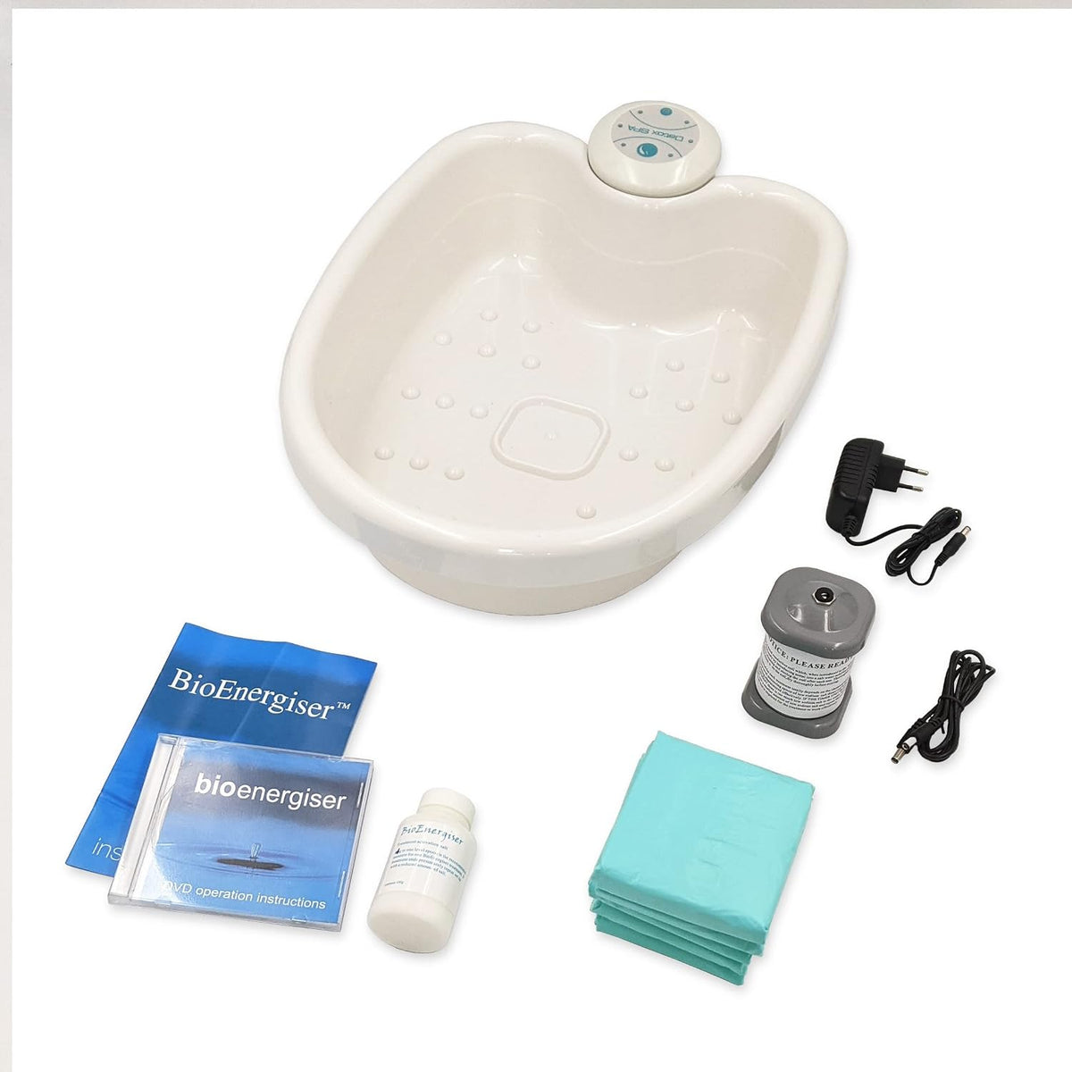 chi-enterprise Bains de pieds, Noir, Bioenergiser Detox Spa Chauffe-pieds électrique Classic Edition