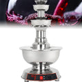 GmpTzitzith Distributeurs de vin électriques, Marron, Fontaine à Boissons/Champagne à Trois Niveaux, Distributeur De Vin éLectrique De 120 Watts