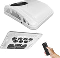 MESCXTY Climatiseurs, 12 V, 000 BTU, Blanc, Climatiseur de Toit 10 pour Camping-Cars, caravanes, fourgons aménagés