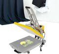 DSYOGX Presses à imprimer, 2500 W, 220 V CA., 40 x 50 cm, fer, aluminium, mousse, caoutchouc, rouge., Machine à transfert de chaleur