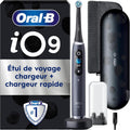 Oral-B Rotatives, Noir, iO 9 Brosse À Dents Électrique e Pour Adultes, Édition Spéciale, 7 Modes De Brossage Avec Blancheur Et Soin Des Gencives