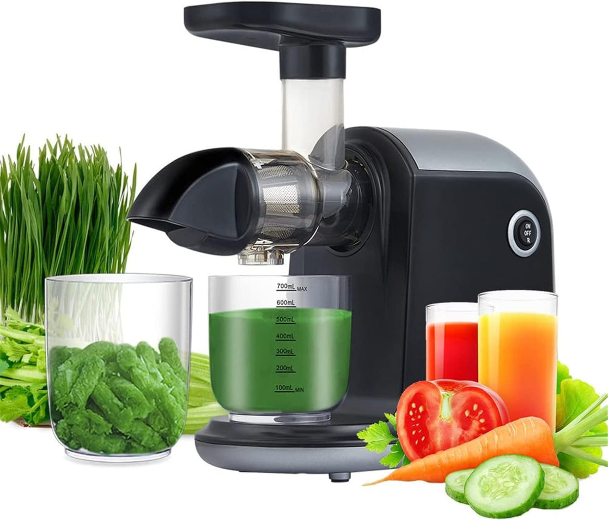 Extracteur presse-agrumes, 32*34 cm, 110 V/220 V-240 V, 80 TR/Min, Noir, de jus Professionnel à, jus à Mastication Lente