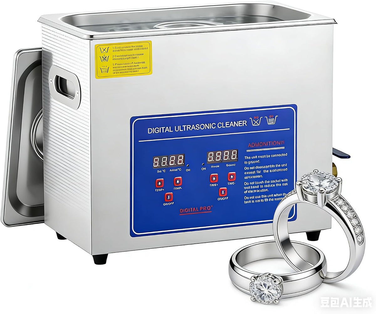 DNEPEI Nettoyage et entretien, 4,5 L, 6,5 L, 10 L, 15 L, 22 L, 30 L, 4,5 L, 150 W, 22 L, Noir, Nettoyeur à ultrasons
