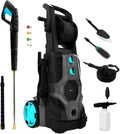 Cecotec Nettoyeurs haute-pression, 3200 W, 540 l, 14 m, Noir, HydroBoost 3200 TotalClean, Moteur Brushless