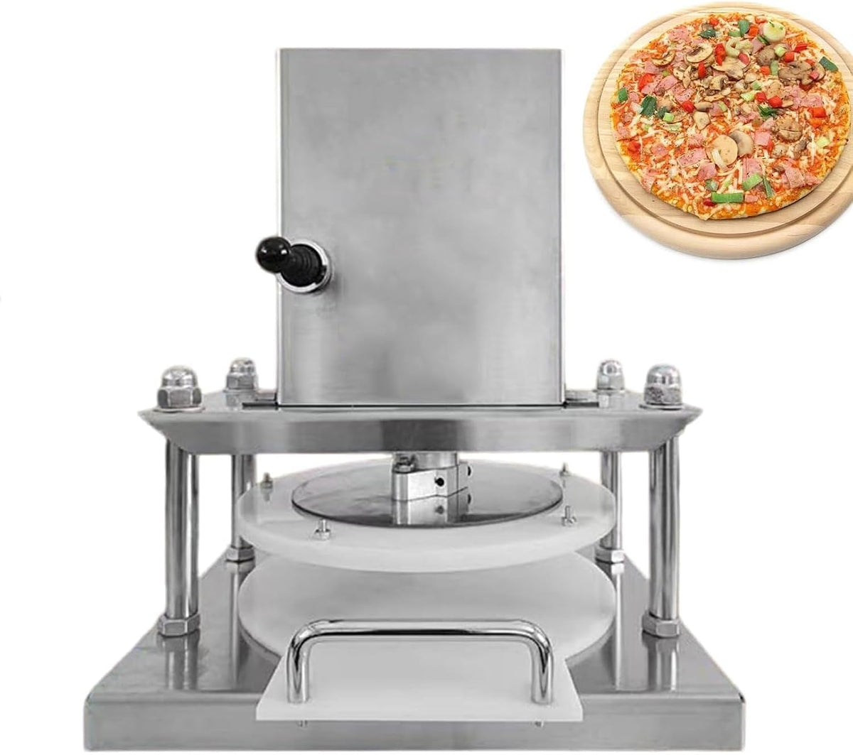 TDSYOCG Machines à pâtes, 30 cm, Argenté