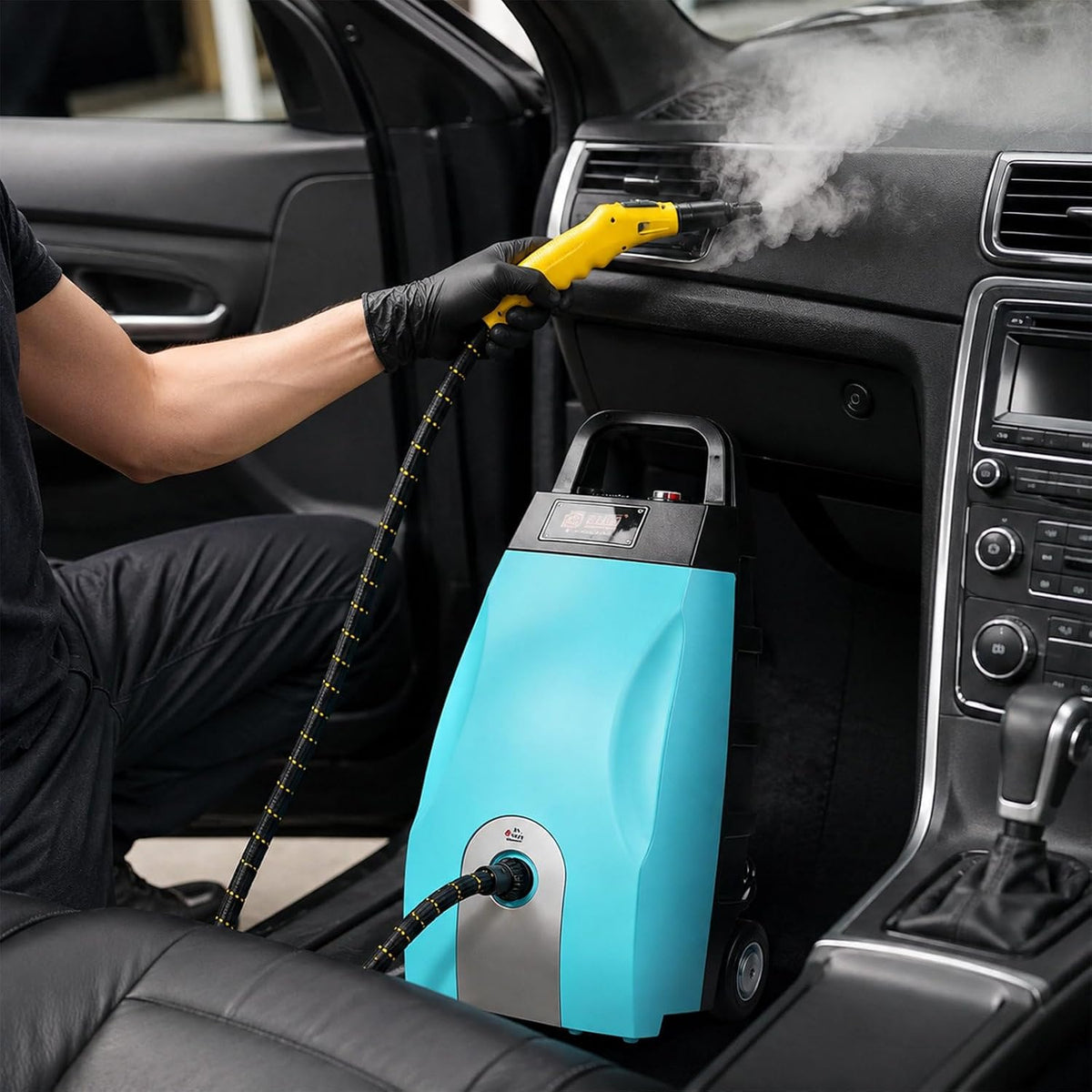 agreilduite nettoyeur vapeur, 3000 W, 3000 W, 120 ml, Bleu, Vapeur Réglable Blue, Vapeur réglable jusqu'à /min