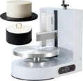 Plateau sorbetière, 200 W, AC220 V/50Hz, 12 Pouces, Noir, Tournant Électrique Automatique Et Machine À Glacer Les Gâteaux