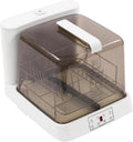 ZENGRICE Lave-vaisselles posables, 48 x 38 x 40 cm., 800 W., 220-240 V., 240 V, polypropylène., blanc, marron., Lave-vaisselle de table