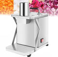 OWOHYG trancheuse électrique, 32 x 2 x 138 cm / 12,5 x 98,2 x 14,96 pouces, 200 W., 8 mm, acier inoxydable 304., argent., pour Légumes