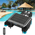 XGHDPBM Systèmes de nettoyage automatique, 41,9 x 32,4 x 16,1 cm, Noir, Robot Nettoyeur de Piscine sans Fil