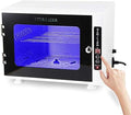 armoire FAXIOAWA, 8 L, 130 W, Gris, de stérilisation de serviettes UV, Salon de beauté, désinfection du visage
