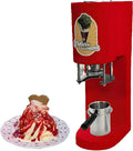 WYBYYDS sorbetière, 30 × 20 × 57 cm, 0,42 L (420 ml), 80 W, 30 L, 30 x 20 x 57 cm, Acier inoxydable, Rouge, Professionnelle à Spaghetti Red