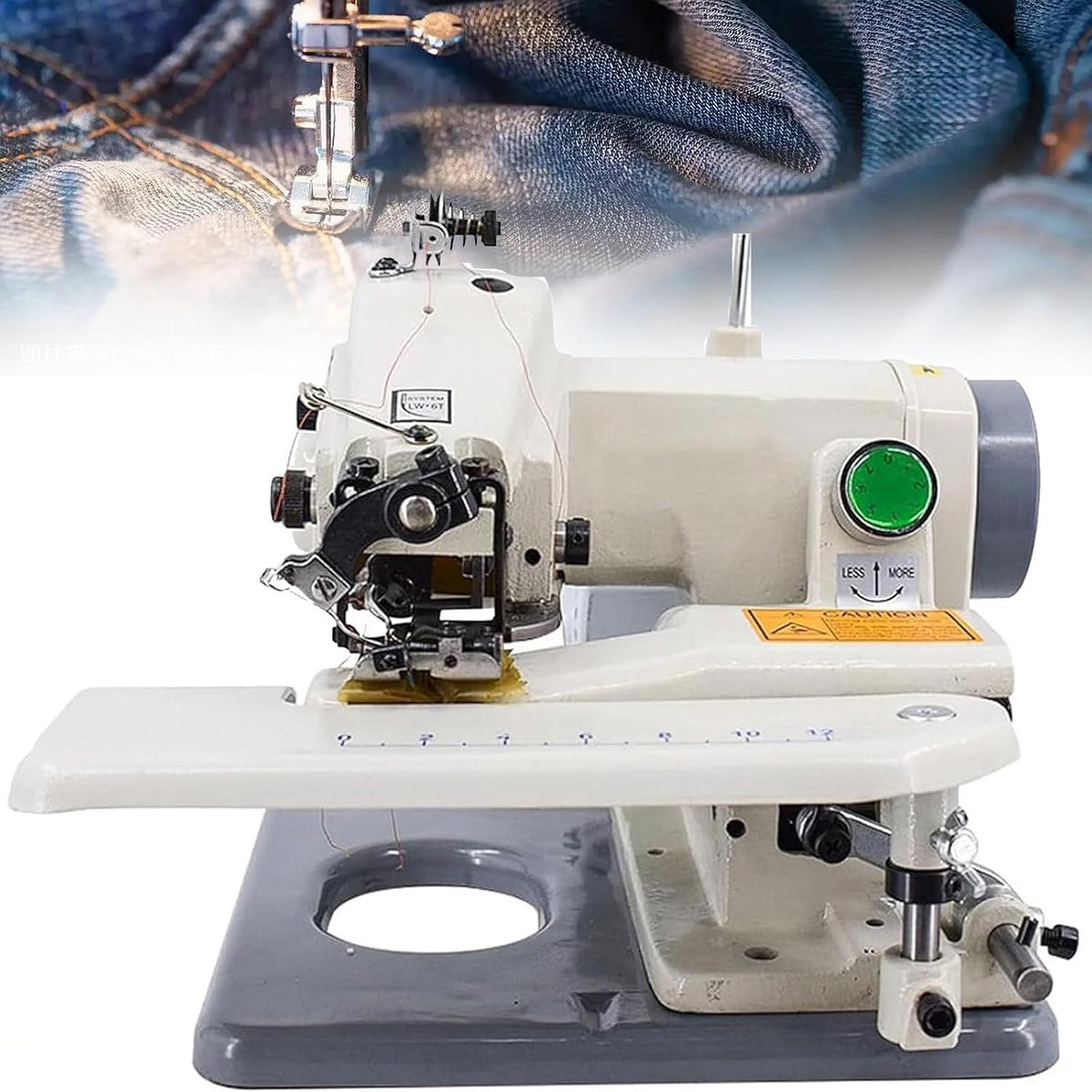 JIADUOFU machine à coudre, Gris, Machine Ourlets Invisibles Portable, et à Broder, Machine Coudre Professionnelle couturières avec pédale