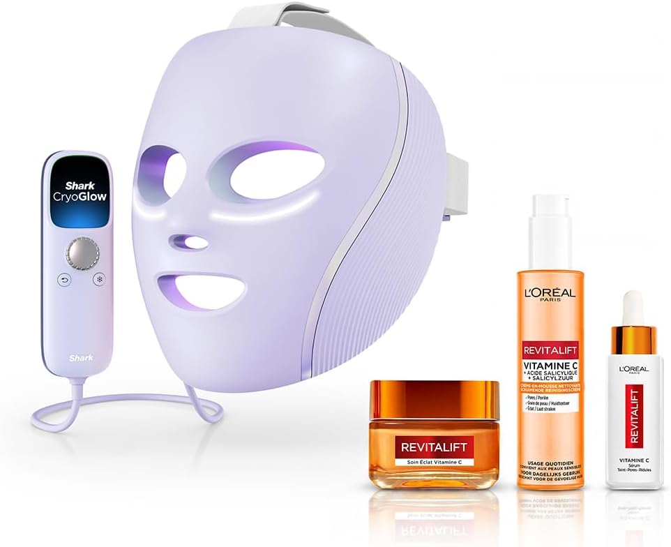 Shark Masques, Noir, Cryoglow x L'Oréal Paris