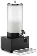 Distributeur Tireuses à bière, Transparent, de bière de grande capacité, boissons de table avec robinet, machine à bière réfrigérée