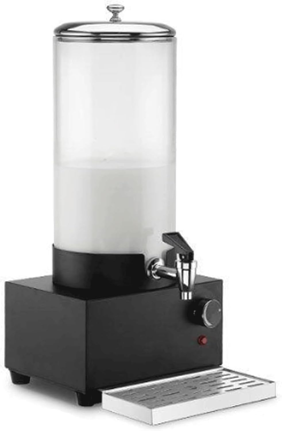 Distributeur Tireuses à bière, Transparent, de bière de grande capacité, boissons de table avec robinet, machine à bière réfrigérée