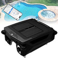 Robot Produits nettoyants, 535 x 465 x 180 mm., 8 W., Noir, nettoyeur de piscine sans fil avec contrôle par application