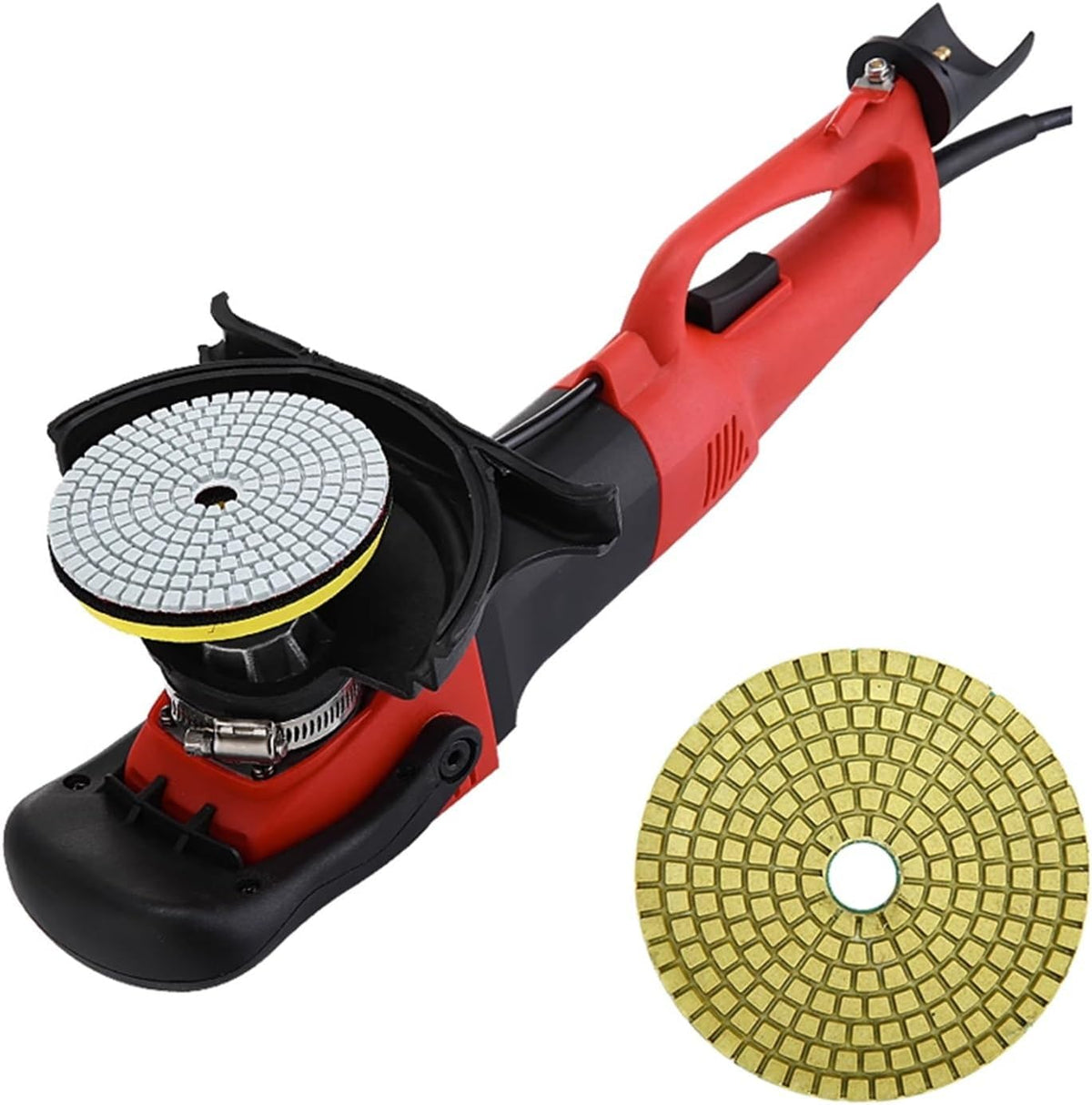 ZKLGS broyeur, 1200 W, Noir, Polisseuse humide