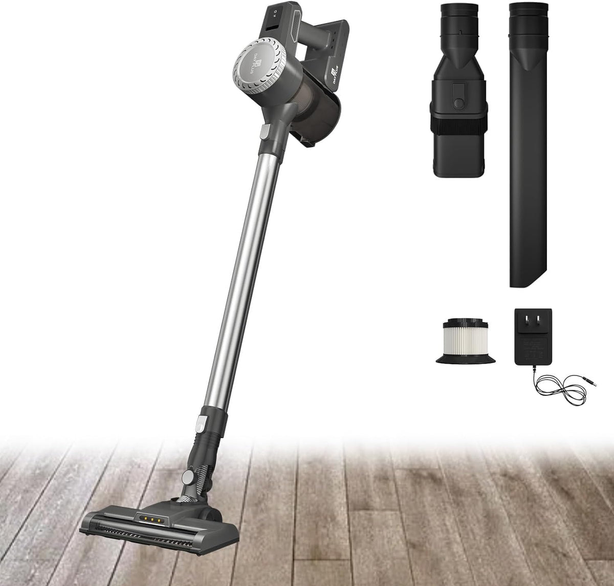 ZhiLWS Aspirateurs balais et balais électriques, 15 Kpa, Noir, Aspirateur à Main, aspirateur Vertical sans Fil