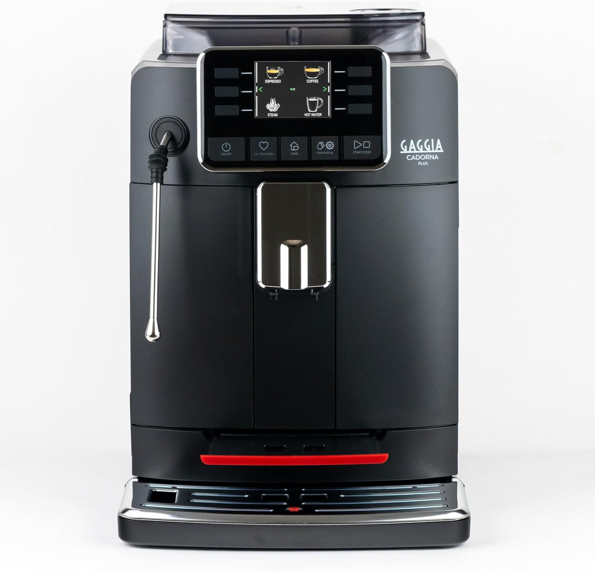 Gaggia machine à café, 1,5 L, Argenté, Buse vapeur inox pour préparer cappuccino et latte macchiato