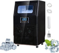 PanHuiWen machine à glaçons, 345*339*602 mm/13.6*13.4*23.7in, 200 W, 220 V/50Hz, 4 kg, 40 kg, Noir