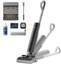EUREKA Aspirateurs balais et balais électriques, 13 cm, Noir, Aspirateur Laveur Inclinaison à Plat 180° Hauteur