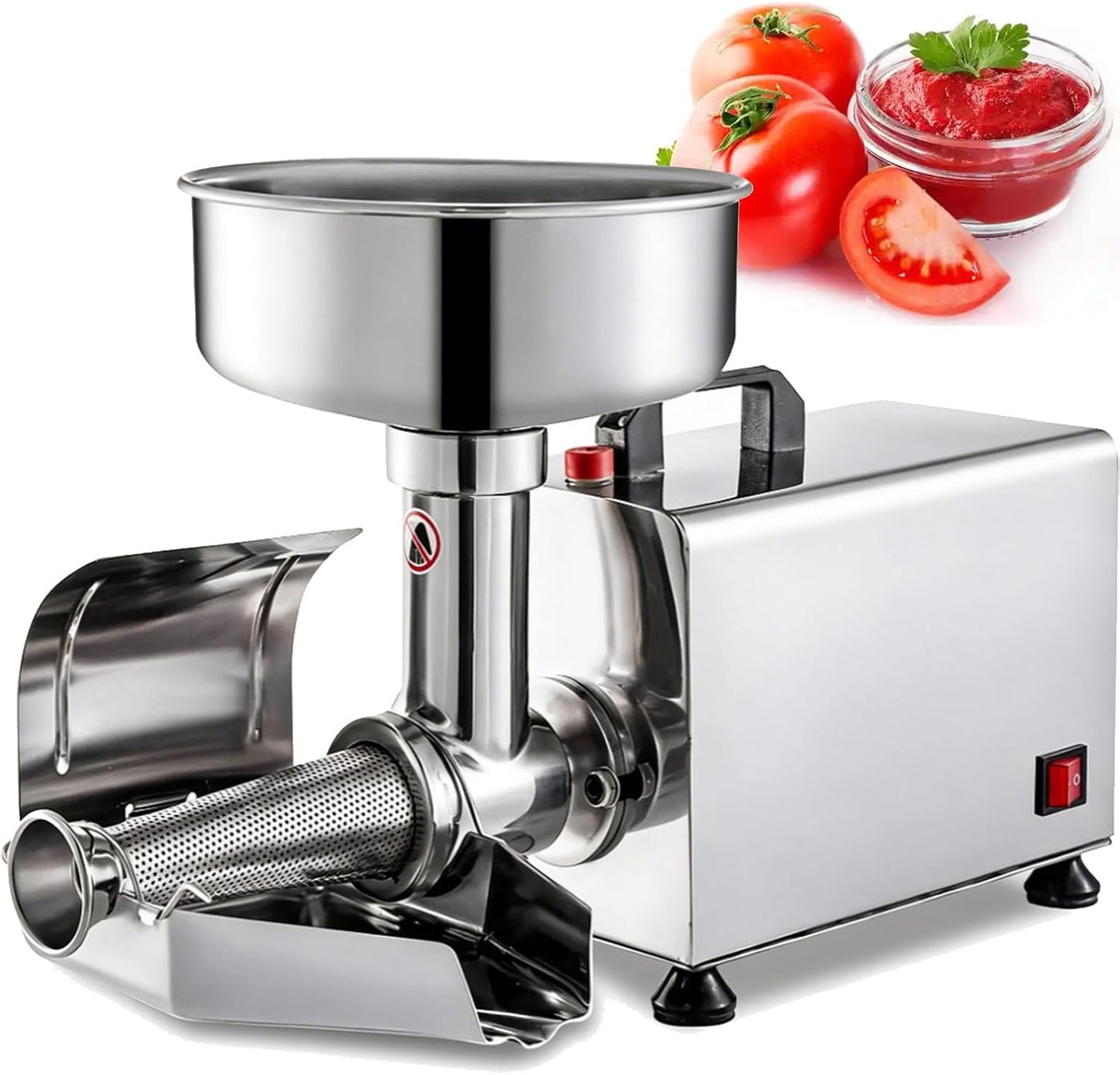 TINGBBAO Presse-purée, Argenté, Machine à Tamiser Les Tomates, Tamis en Acier Inoxydable, Machine à Sauces
