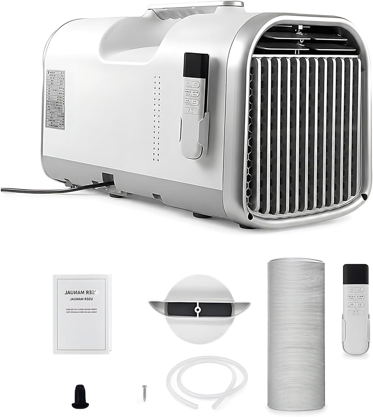 Durablesta Climatiseurs portables, 5100 BTU, 400 W, Gris