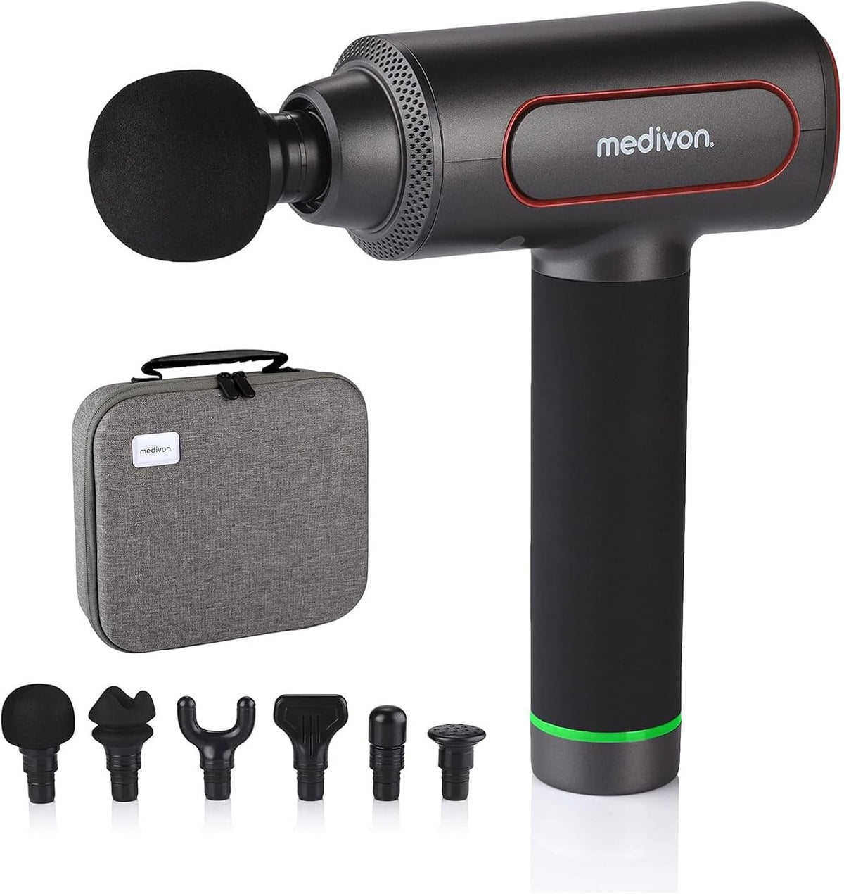 Medivon appareil de massage, Noir, jambes et bras Sac de transport