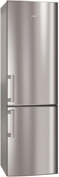 AEG réfrigérateur, 174,5 cm, 198 l, 92 l, Argenté