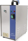 WOLWES nettoyeur vapeur, 160x280x300MM, 1300 W, 2l, acier inoxydable 304, Argenté, Bijoux en Acier Inoxydable