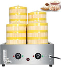 GUTYGIO Cuiseurs vapeurs électriques, 5000 W, 13,5 L, Noir, Machine à brioches Vapeur électrique