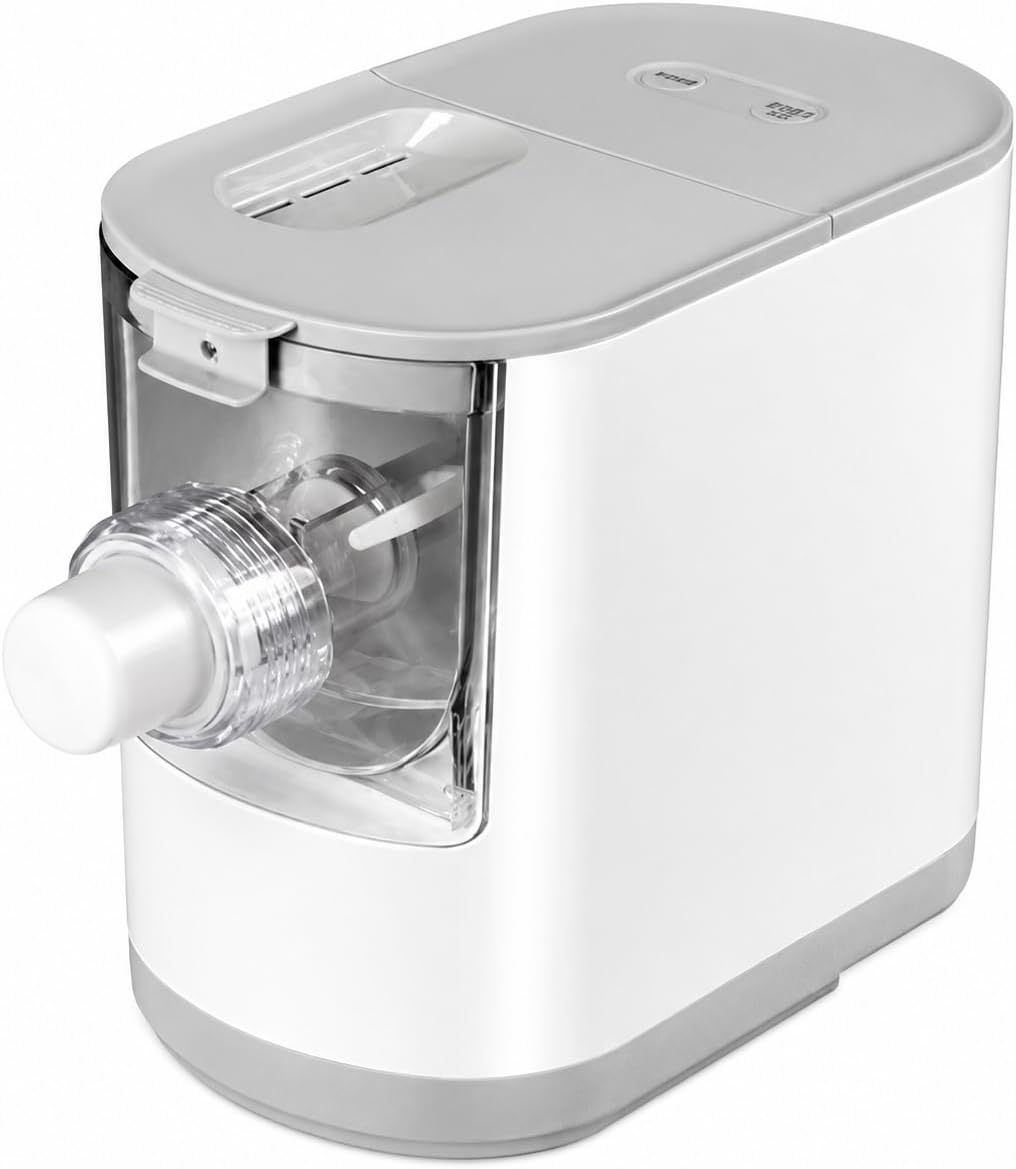 Machine machine à pâtes, Noir, à pâtes électrique avec 6 formes interchangeables, à nouilles automatique pour la cuisine à la maison