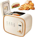 Machine Machines à pain, Noir, à pain automatique pour pétrir et fermenter, cuisson de toast de cuisine avec distributeur de noix