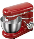 QREZ robot pâtissier, 4 L / 5 L, 1500 W, 5 L, Rouge