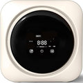 WQZzjm lave-linge, Blanc, Machine à Laver compacte et Portable, sèche-Linge, 4 Fonctions, sèche-Linge Compact pour Prise Murale Standard