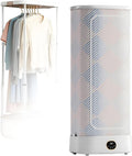 Machine Fer à vapeur, 1000 W., Noir, à repasser à vapeur, pliage automatique et système de repassage avec tige télescopique