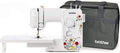 Brother machine à coudre, Gris, JX17FE (Fantasy Edition) avec Table D'extension et Sac Inclus, Débutants, 17 Points différents