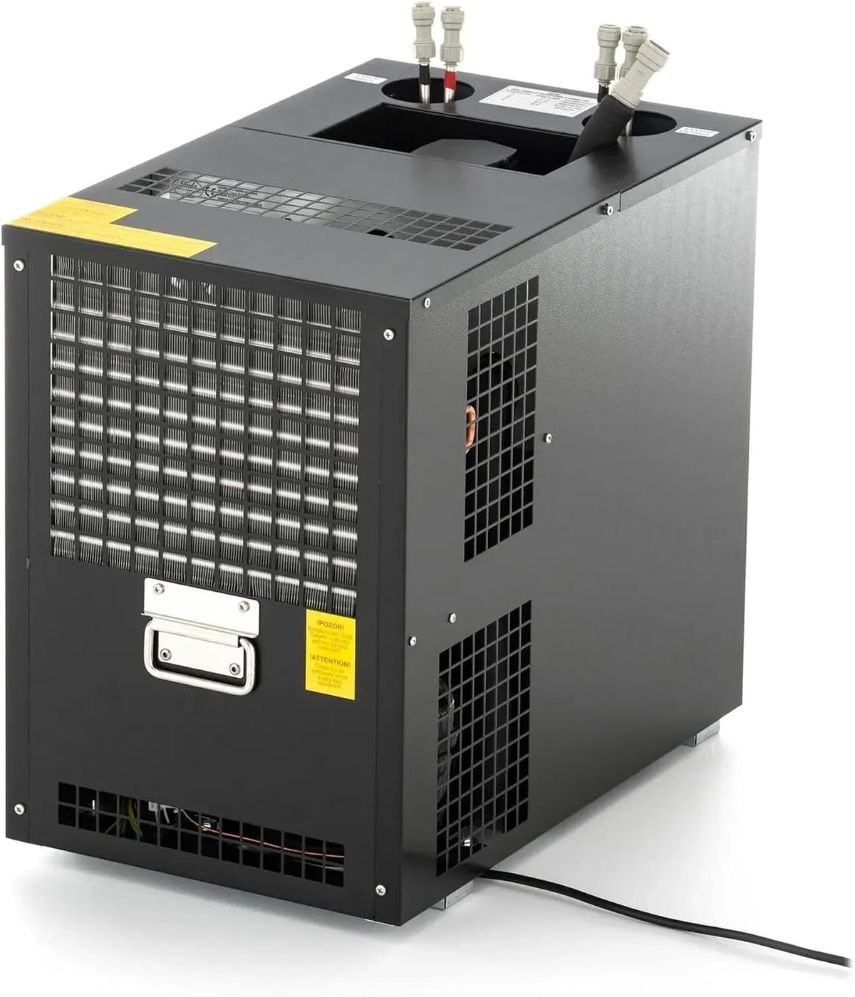 ich-zapfe.de Tireuses à bières, 80 L/h à 10°C TD, 80 litres, Noir, Tireuse a Biere AS-80 Machine a Biere, Pompe a Biere 2 Lignes