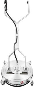 HIKUUER nettoyeur haute pression, argenté et noir., professionnel 4500 PSI pour allées de jardin, surfaces pavées