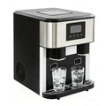 CHIMHOON machine à glaçons, 34 x 45,5 x 45,5 cm., 600 g., 120-180 W., 220-240 V/50 Hz., ABS, acier inoxydable., noir., Petite 3-en-1