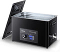 VEVOR Fournitures pour le nettoyage du laboratoire, 30 L (Max 26,7 L, Niveau d'eau 22,4 L), 30 L, Argenté/Noir, Nettoyeur à Ultrasons