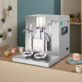 WEIMILOR Mousseurs à lait automatiques, 400 TR/Min, Argenté, Shaker Automatique pour thé au Lait, thé Boba